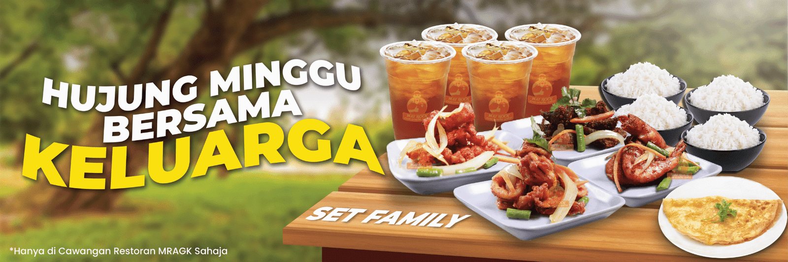 Hujung Minggu Bersama Keluarga dan Matrock Ayam Goreng Kunyit - My Ekosistem
