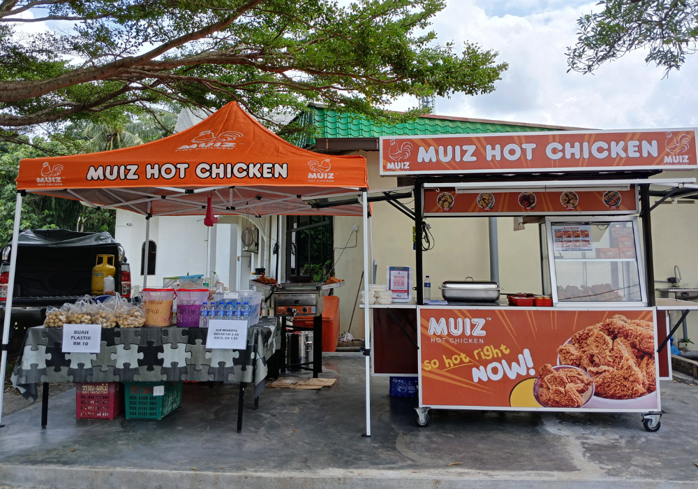 Muiz Hot Chicken @ Masjid Bagan Pinang by My Ekosistem